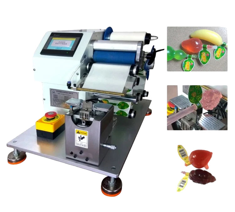 Machine d étiquetage par pliage pour étiquettes en gelée WPM-60GD