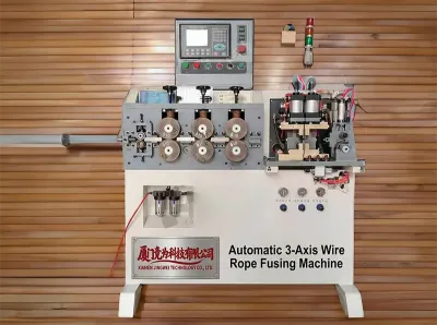 Machine de Fusion Automatique 3 Axes pour Câble Métallique WPM-80SF