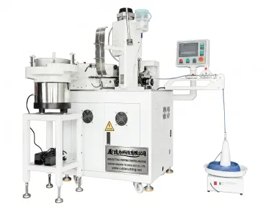 Machine Automatique d'Insertion, Torsion et Étamage de Manchons de Câble WPM-018HS
