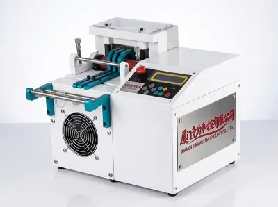 Coupe-Manchon Automatique Caoutchouc/Plastique WPM-100 - Machine de tronçonnage