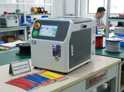 Machine automatique de dénudage et de sertissage de férules avec fonction de torsion JW-0.3-16MM2 Thumb