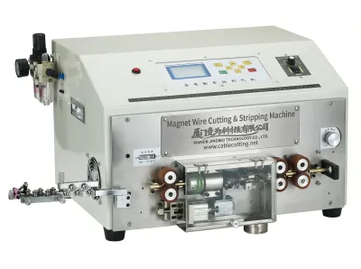 Machine de Découpe et Dénudage Automatique de Fil Magnétique WPM-0525 - Dénudeuse pour fil émaillé