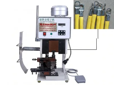 Machine de Sertissage de Cosses Semi-Automatique Silencieuse Haute Vitesse WPM-3000S