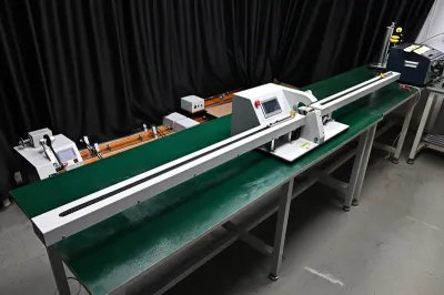 Machine à enrouler le ruban + Tréfilage double face JW-303KL-1m