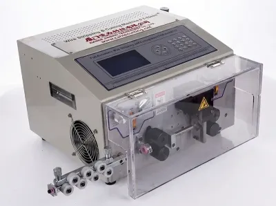 Machine Automatique de Découpe et Dénudage de Fils WPM-09JE2 - Machine de coupe et dénudage de fils