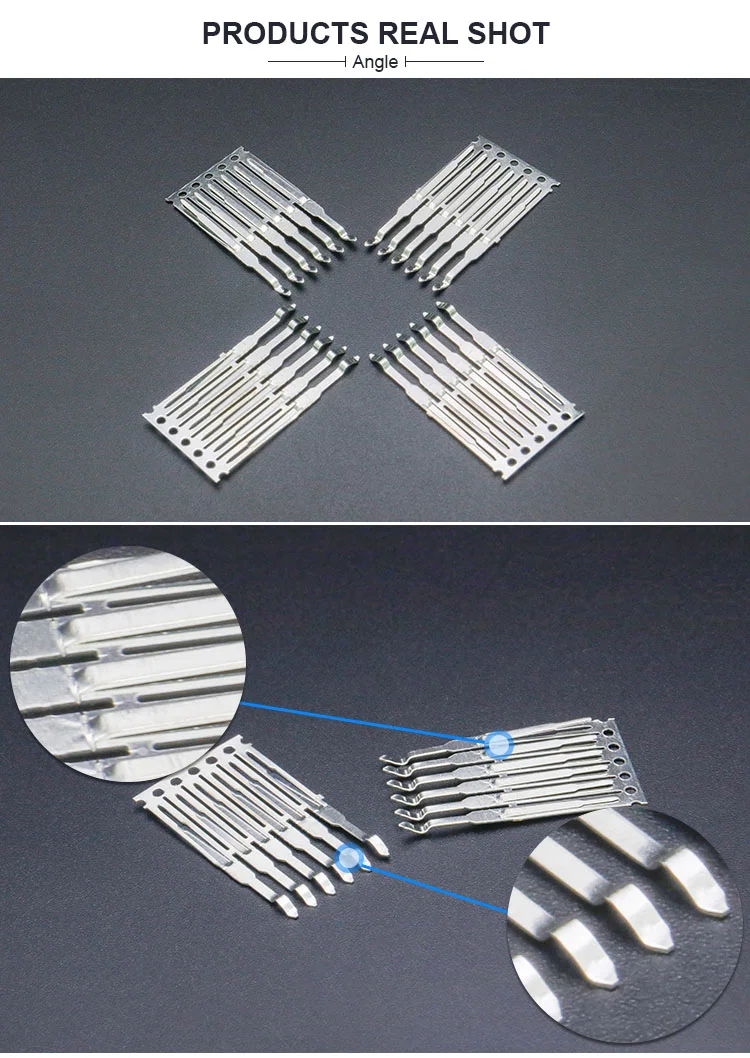 Connecteur de borne à souder PCB, connecteur de borne mâle en laiton, connecteur de borne d’estampage de précision OEM