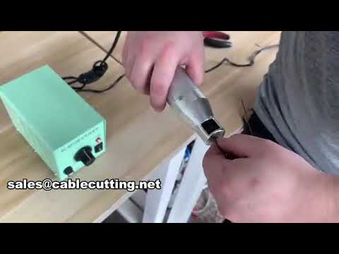Machine à dénuder portative pour fil de cuivre et fil magnétique WPM-0312