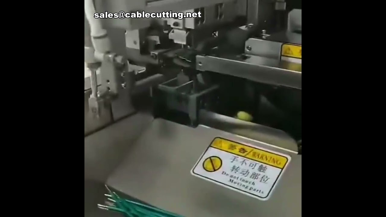 Machine à câble à torsion unique – Serre-fil électronique – Fabrication de bornes