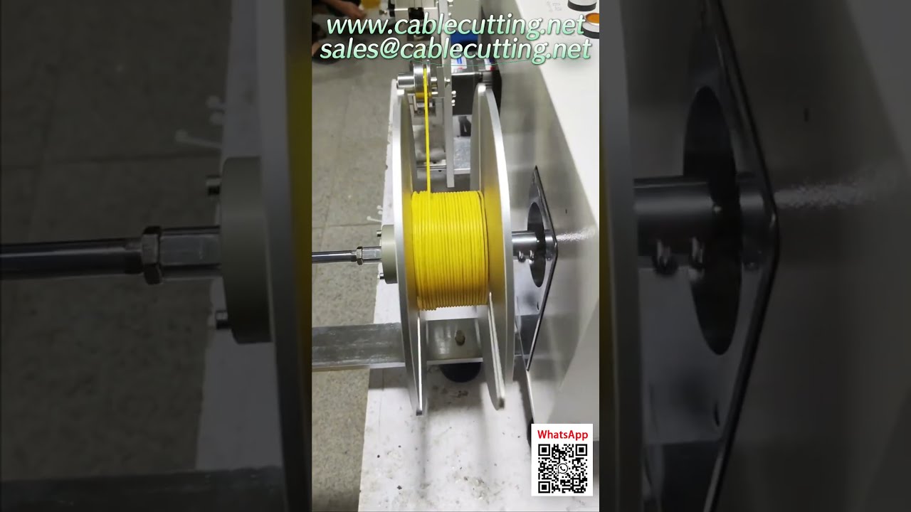 Machine à enrouler tout-en-un pour fils, câbles en acier et tuyaux (1-12 mm) - Bobineuse industrielle polyvalente