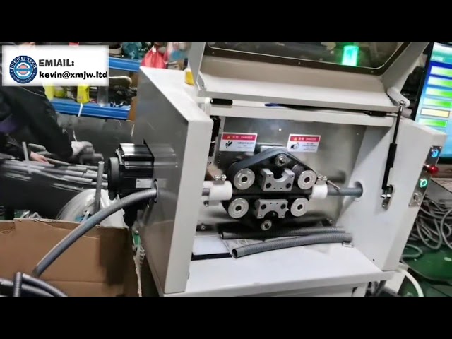 Servo Rotary Visual 10-45MM Pipe Cutting Machine with Slit and Punch