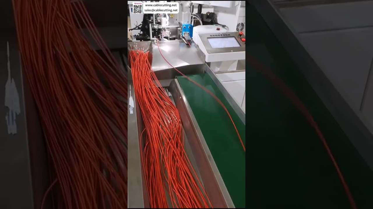 Alicate de crimpagem de terminais com alimentação automática de fios por servo motor e cabeçote d...