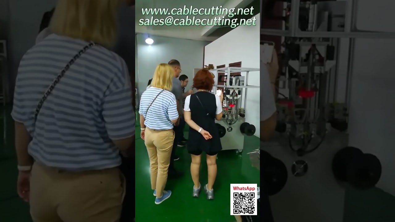 Trimmer Line Winder & Tyer Factory Acceptance Test FAT for Russian Client