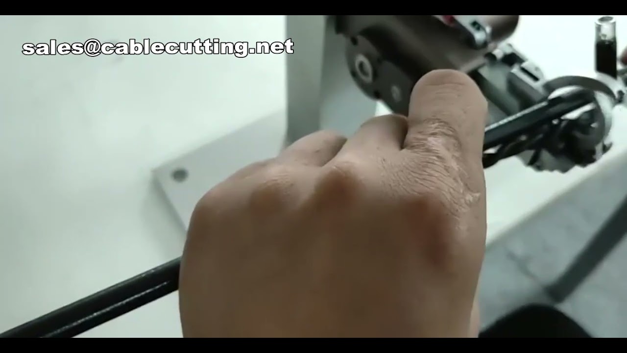 Machine à attacher les câbles nylon portative - Outil de ligature rapide pour faisceaux électriques