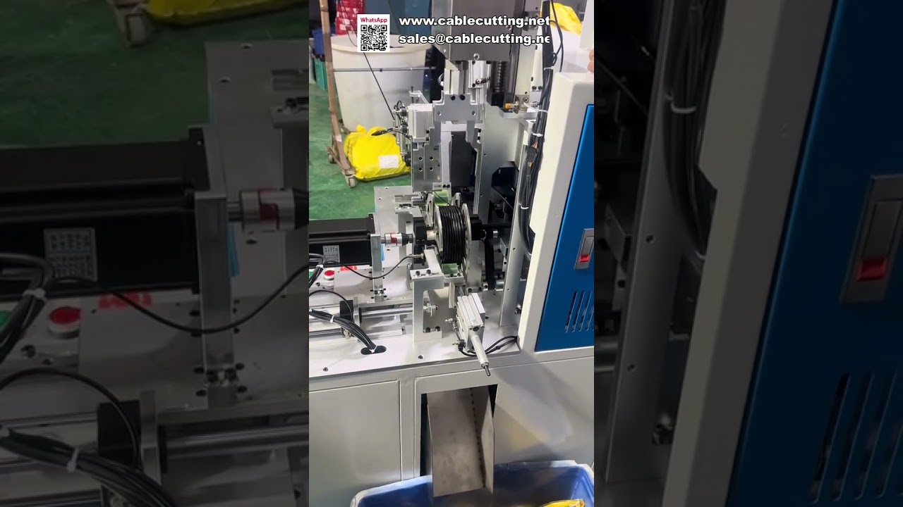 Automatic Cable Winding and Tying Machine for Production Lines
