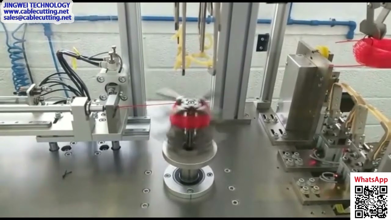 Bobineuse et Lieuse Automatique de Fil de Coupe – Fonctionnement Fluide pour Client Brésilien