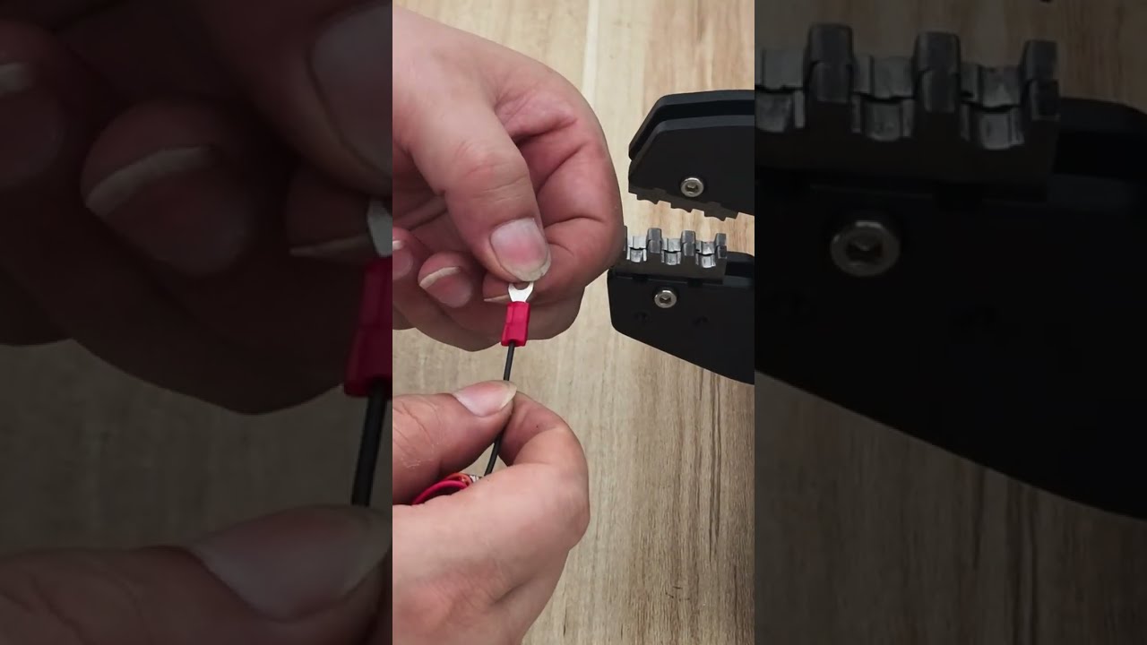 Custom Crimp Shapes with Electric Terminal Crimping Machine