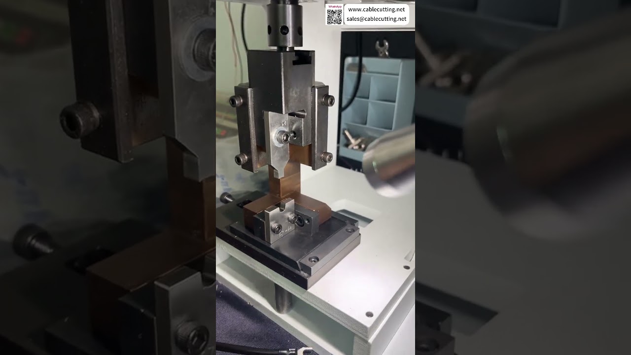 Machine à sertir les terminaux ultra silencieuse : sortie à matrice unique et réglages personnalisés