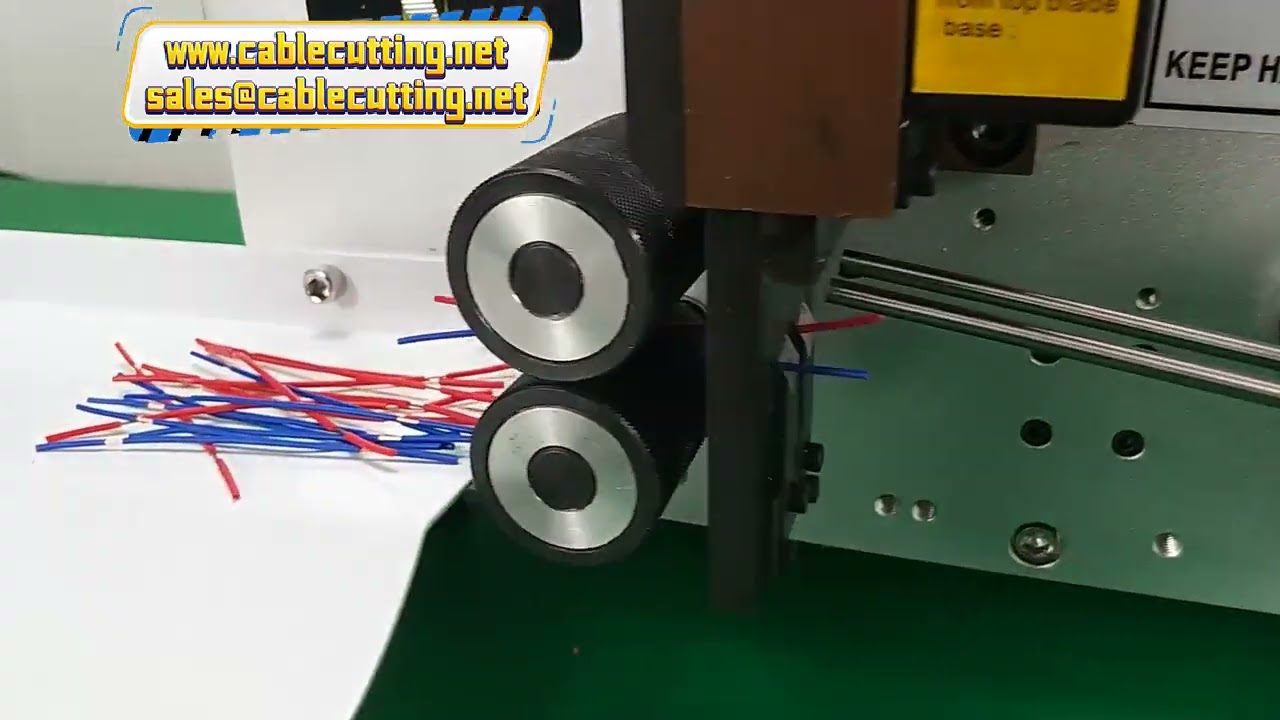 Machine de coupe et dénudage de câbles électriques - Précision dès 0,02 mm