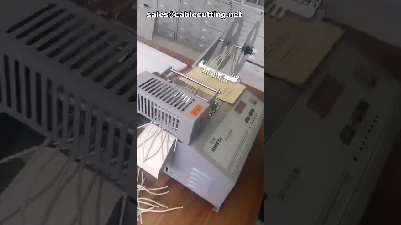 Machine Automatique de Découpe de Bande Élastique pour Masques – Découpeuse Informatisée Industrielle