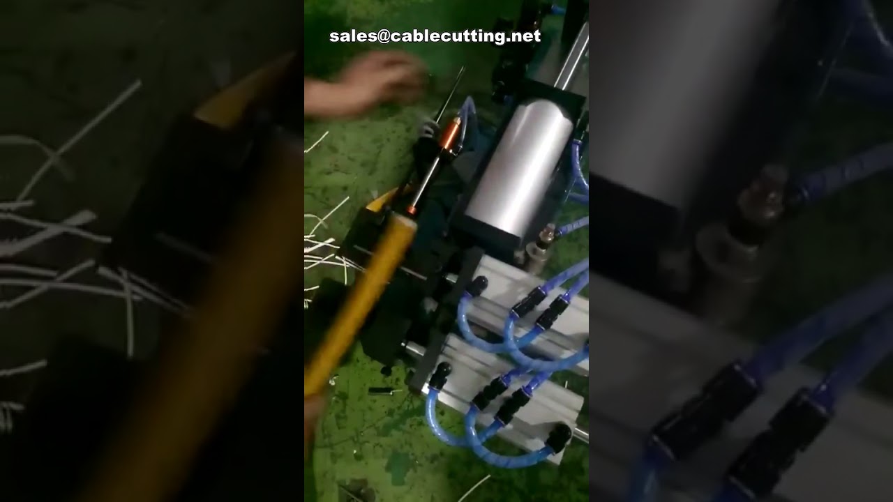 Machine à dénuder les câbles électriques et à gaz - Éplucheur pour câbles multiconducteurs épais jusqu'à 20 mm