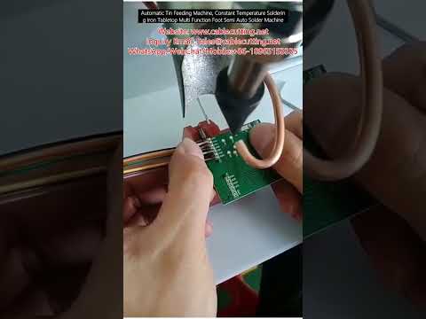 Automatic Tin Feeding Machine, Constant Temperature Soldering Iron Tabletop Multi-Function Foot