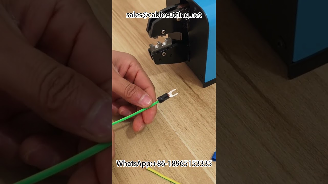 Pinces à sertir pneumatiques #TraitementDesFils #Fabrication #Connecteurs