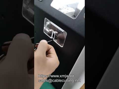 Machine de dénudage et sertissage d'embouts : 0,5 mm² à 2,5 mm² | Automatisation précise