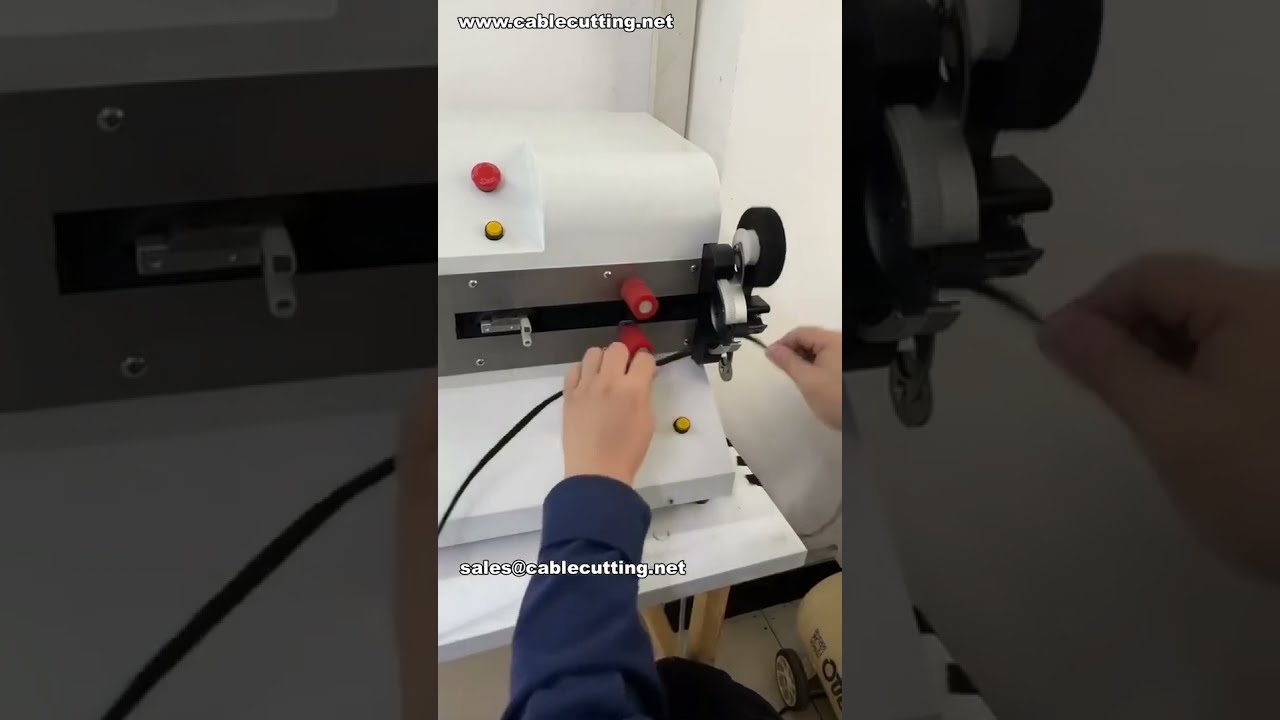 Enrubannage haute vitesse de câbles de 5m avec système d'alimentation par traction - Fabricant pro