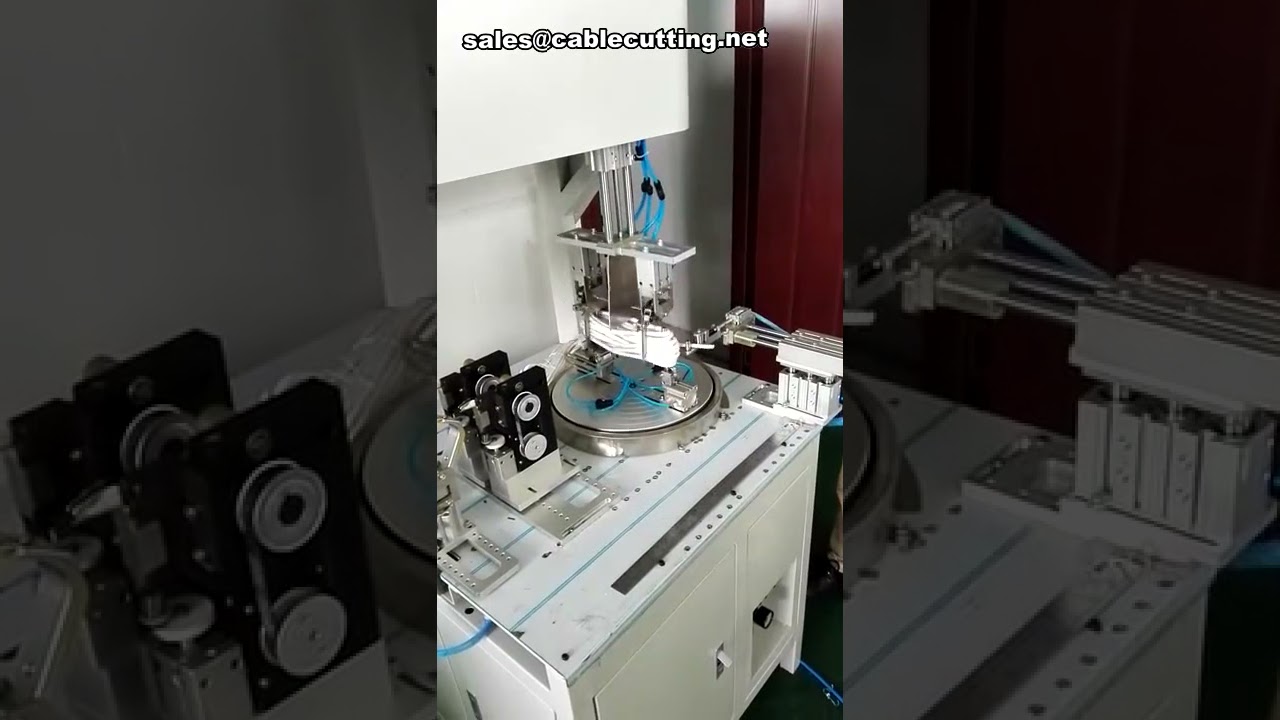 Machine d'enroulement et d'arrondissage de fil - Précision et Efficacité