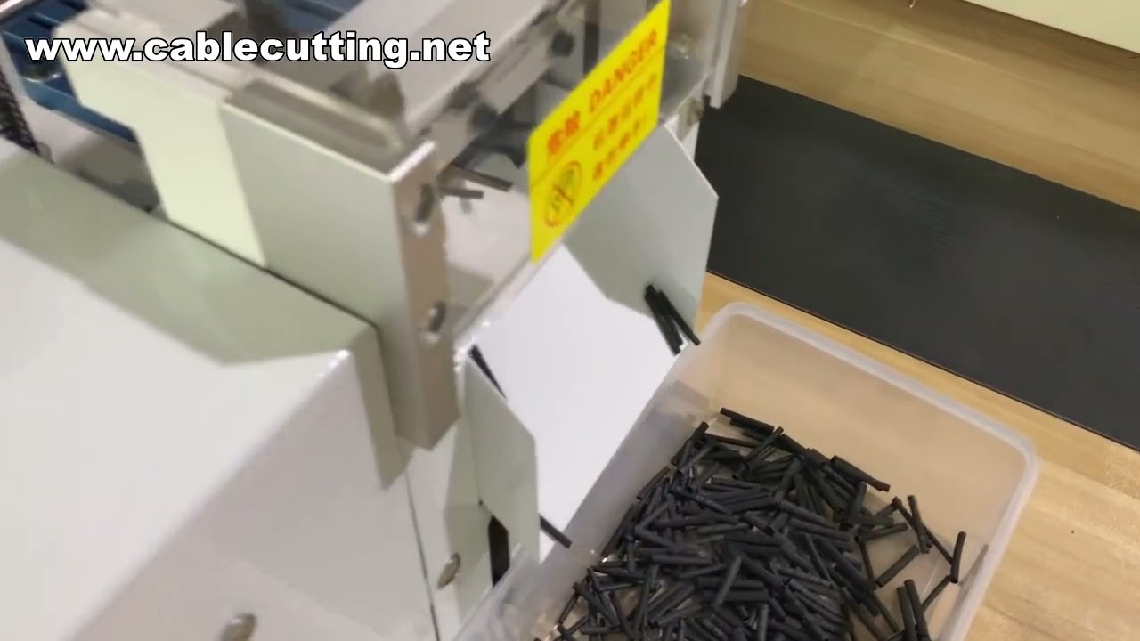 Machine de découpe automatique de courroies et tuyaux | Coupe précision pour industrie