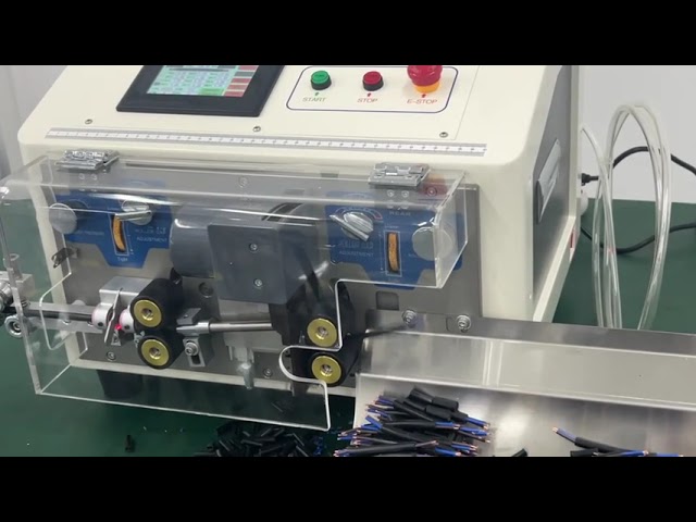 Machine Automatique Multifonction de Coupe et Dénudage de Câbles – Haute Précision