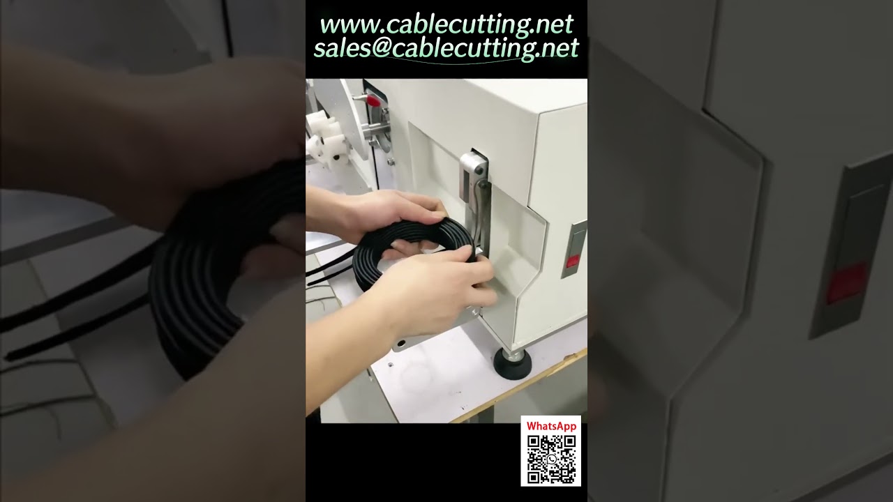 5-in-1 Automatic Cable Machine for Winding, Traversing, Metering, Cutting & Tying