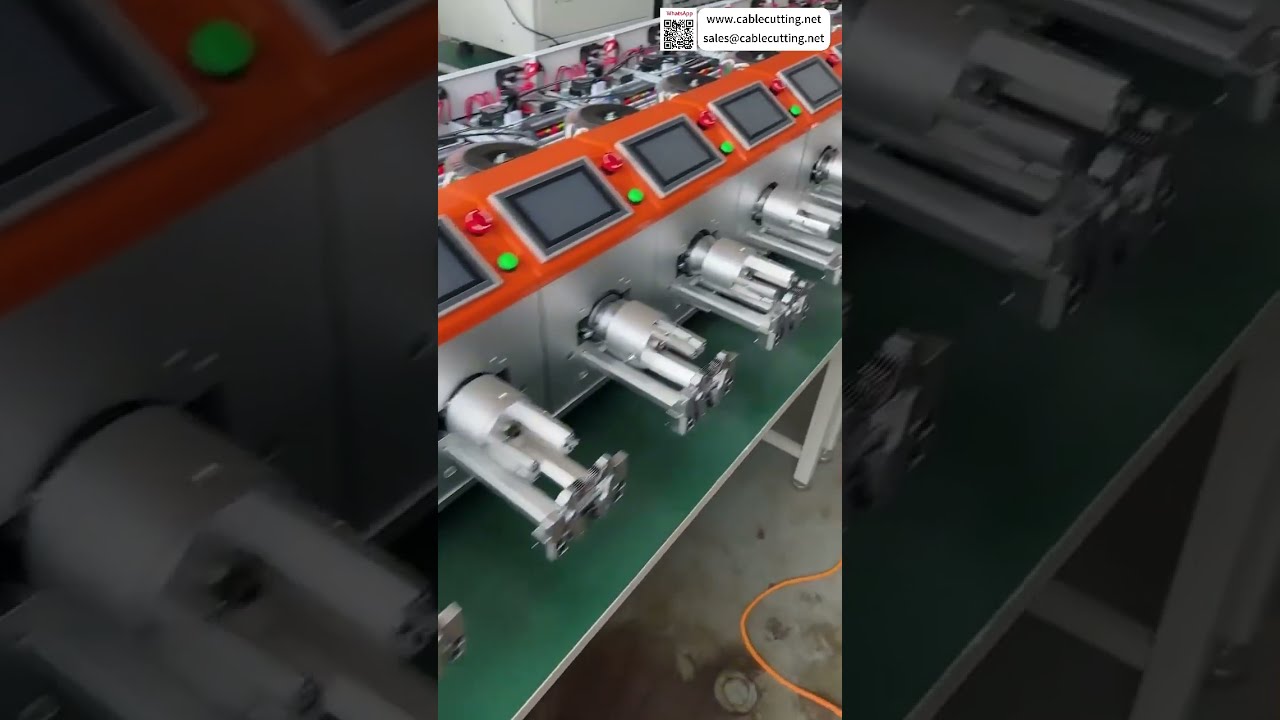 Machine de dénudage coaxial carré grande taille : production à haut rendement et rapide en usine