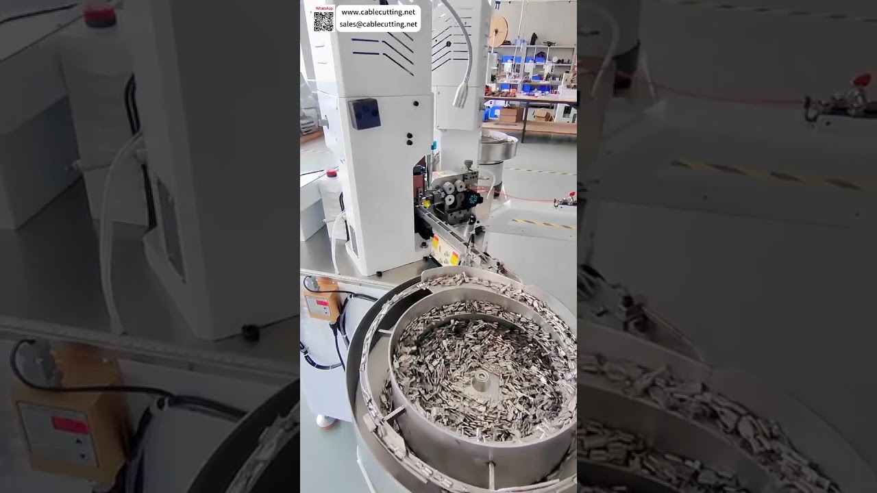 Machine entièrement automatique économique pour traitement de faisceaux de câbles à bornes libres - Assemblage efficace