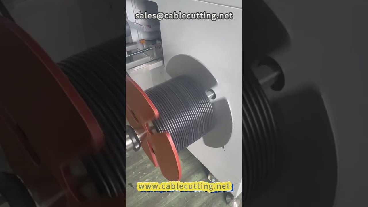 Enrouleuse à compteur : machine d'enroulement pour fils et câbles #enrouleuse #câble #fil
