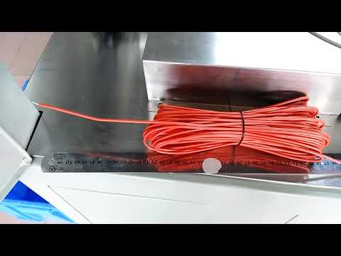 Machine WPM B1L : dénudage, coupe, enroulement et ligature automatiques de câbles
