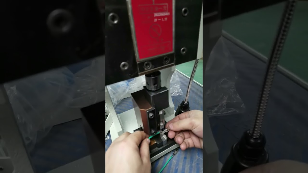 1.5T Silent Terminal Crimping Machine with 1104 Single Grain Mold for Customer Proofing