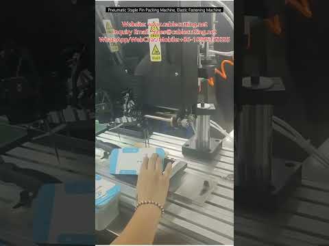 Pneumatic Staple Pin Packing Machine, Elastic Fastening Machine