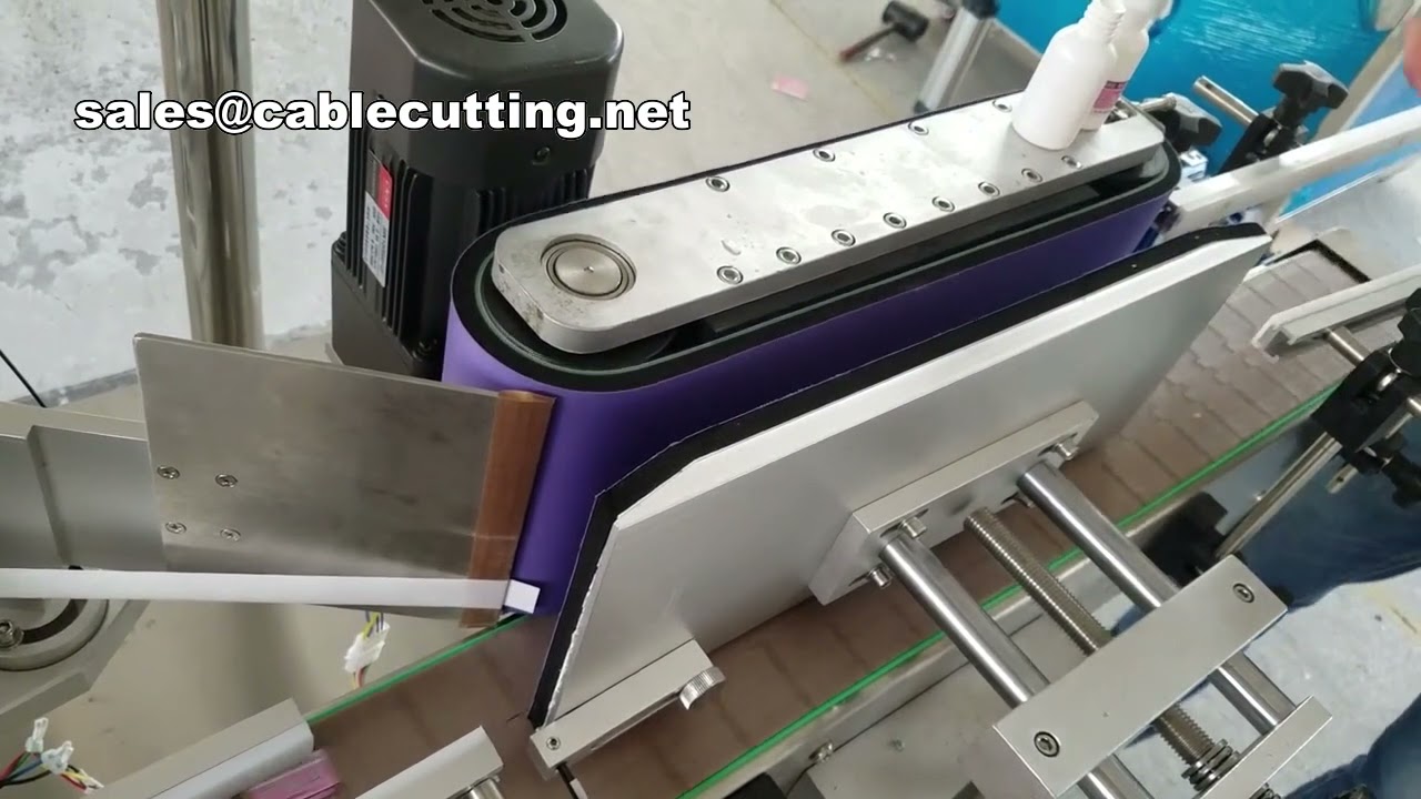 Machine d'étiquetage pour sacs plastique, bouteilles en verre et surfaces planes - Étiqueteuse industrielle
