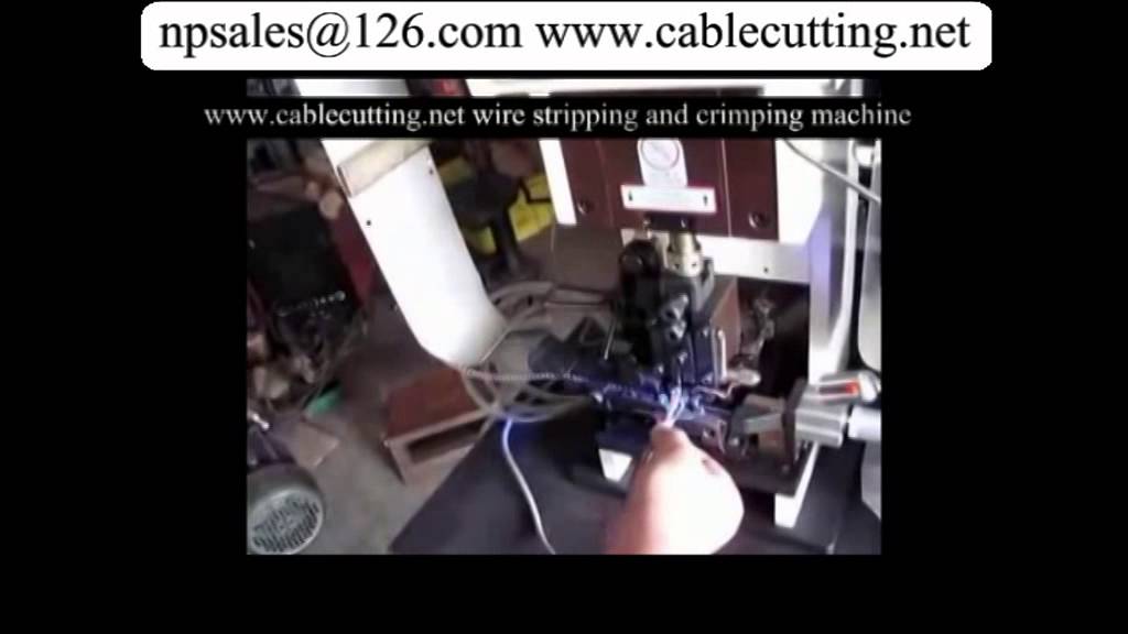 Machine de dénudage et de sertissage WPM-15 – cablecutting.net
