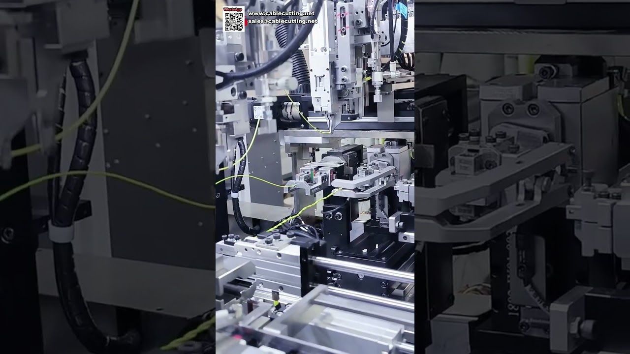 Machine intégrée de torsion de fil, sertissage de terminal et insertion de boîtier à haute efficacité