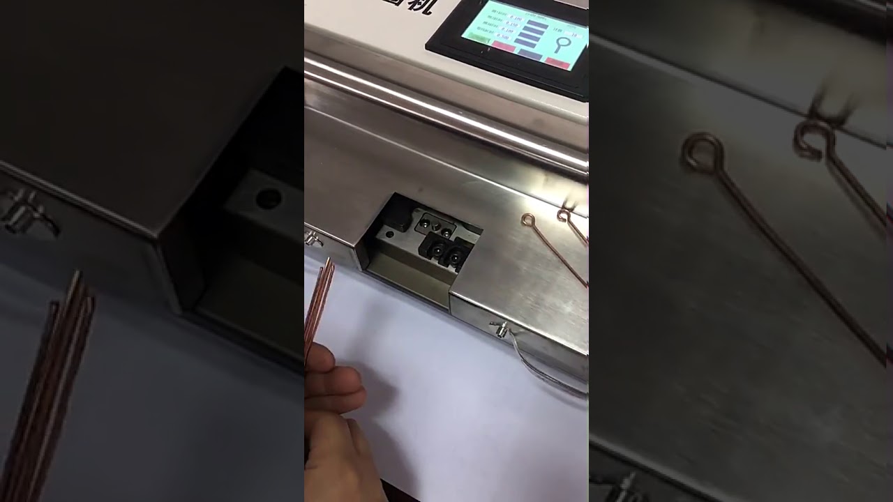 Cintreuse d'arcs haute précision pour boucles de crochet et oreilles métalliques - Machine de formage de fils spéciaux