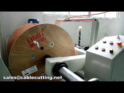 Machine automatique de coupe et dénudage de câble coaxial WPM-9935