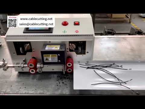 Machine de coupe de câble informatisée à écran tactile pour fil 10 mm² – Sortie gauche ou droite