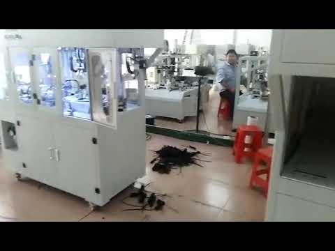 WPM 81MH : Machine automatique de dénudage, coupe, enroulement et liage de câbles
