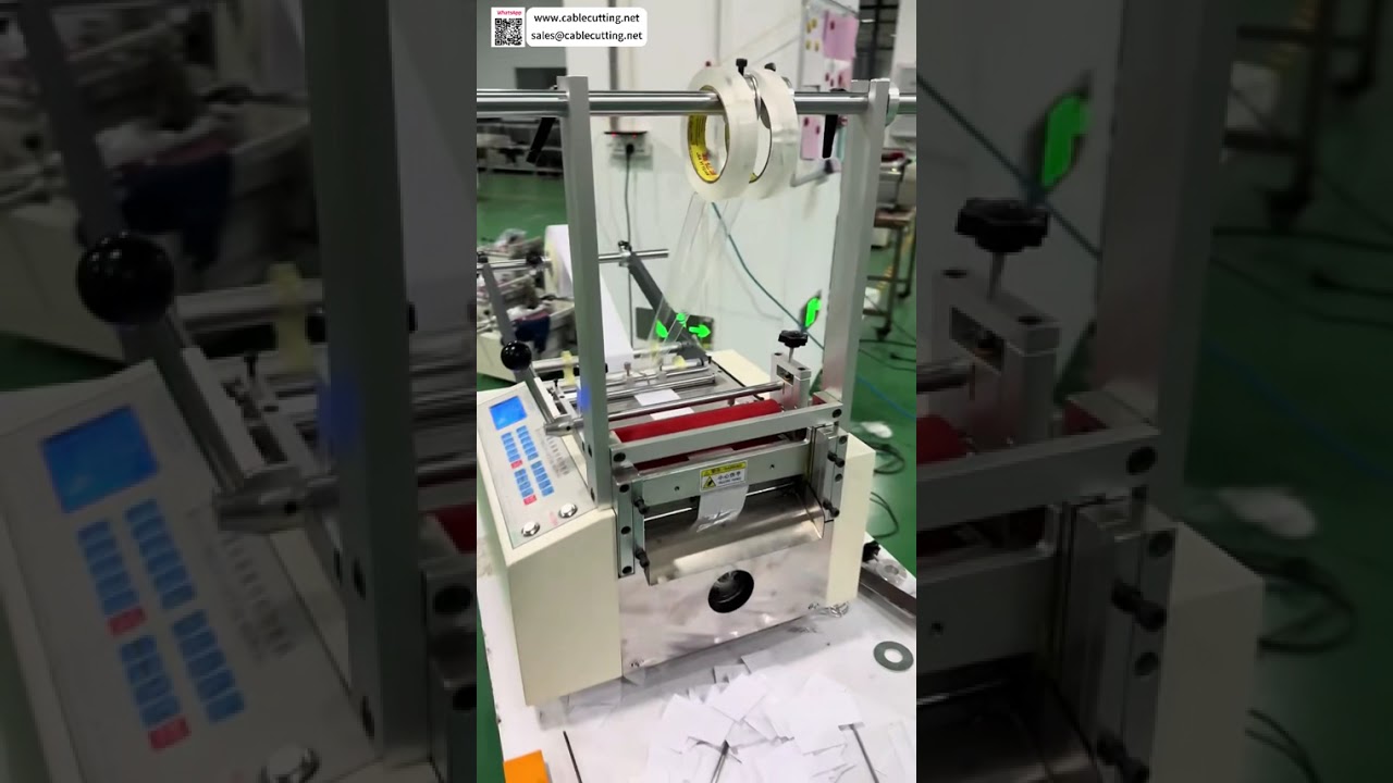 Configuration professionnelle de la machine de laminage et de découpe transversale Nano Tape pour rouleaux – Modèle de bureau 200