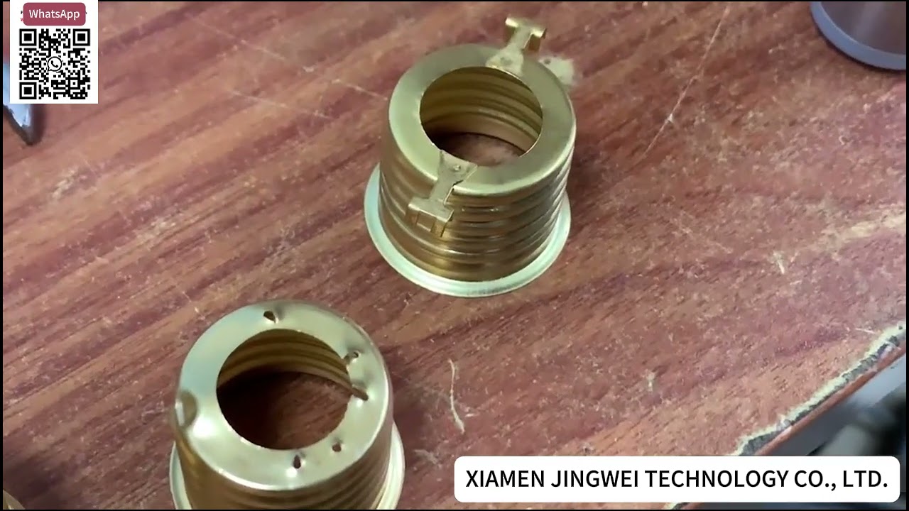 Vidéo de démonstration de soudeuse par points à résistance à onduleur pour soudage de base de capuchon de lampe à vis en cuivre