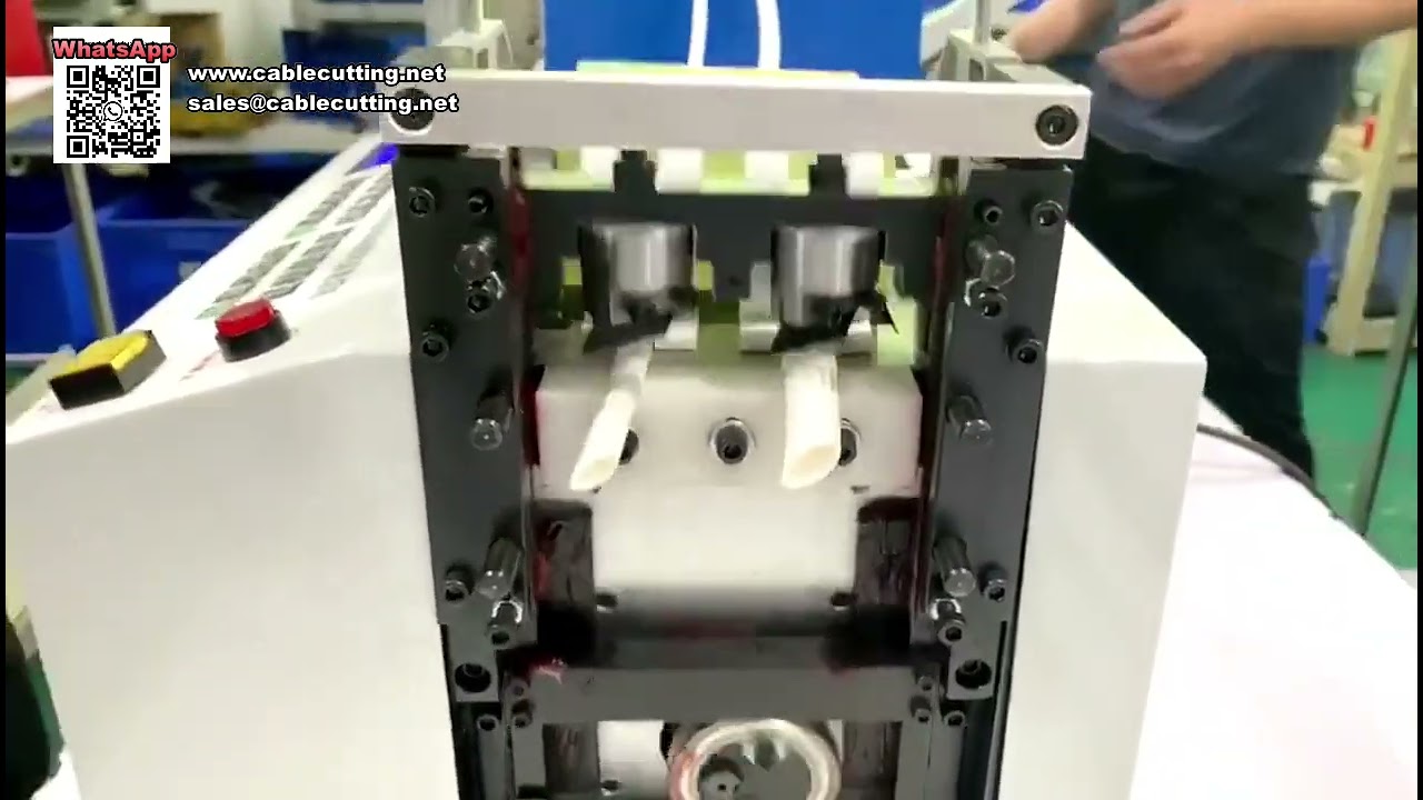 Machine de découpe de tubes entièrement automatique à commande numérique pour gaines thermorétractables et câbles