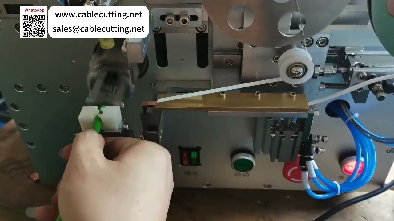 Machine automatique de pose de ruban en cuivre pour un blindage rapide et efficace des câbles