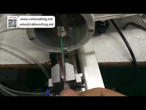 Machine automatique de dénudage et de torsadage double fil pour une fabrication rapide